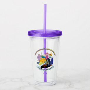 Adventure Time   BMO Group Graphic Acrylic Tumbler
