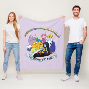 Adventure Time   BMO Group Graphic Fleece Blanket