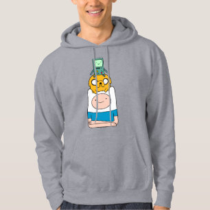 Adventure Time BMO, Jake, & Finn Hoodie