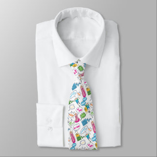 Adventure Time | Character Call-Out Pattern Tie