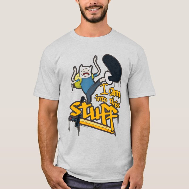 Adventure Time | Finn "I Am Into This Stuff" T-Shirt (Front)