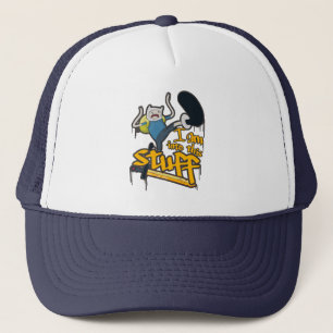 Adventure Time   Finn "I Am Into This Stuff" Trucker Hat