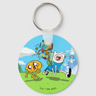 Adventure Time   Finn's Backpack Adventure Gear Keychain