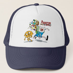 Adventure Time Finn's Backpack Adventure Gear Trucker Hat