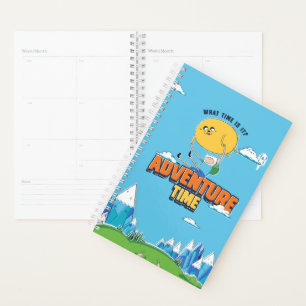 Adventure Time   Jake Floating With Finn Planner