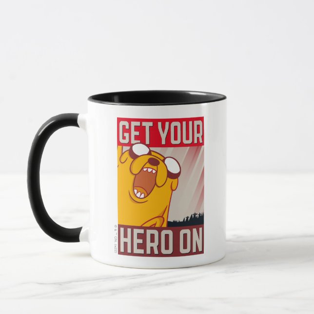 Adventure Time | Jake "Get Your Hero On" Mug (Left)