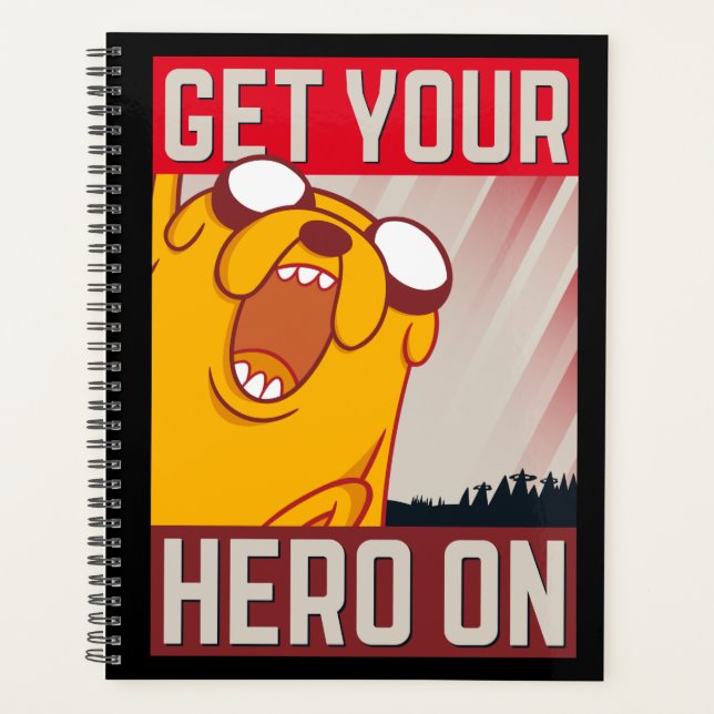 Adventure Time | Jake "Get Your Hero On" Planner (Front)