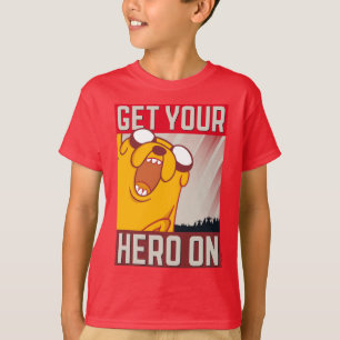 Adventure Time   Jake "Get Your Hero On" T-Shirt