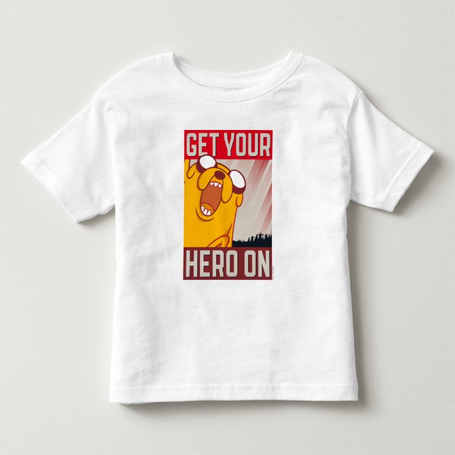 Adventure Time | Jake "Get Your Hero On" T-Shirt (Front)