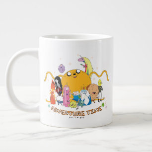 Adventure Time   Large Jake Group Graphic Coffee Mug