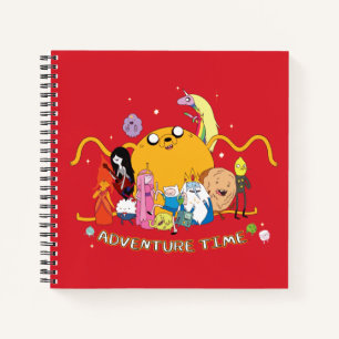 Adventure Time   Large Jake Group Graphic Notebook