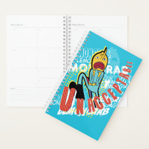 Adventure Time   Lemon Grab "UNACCEPTABLE" Planner
