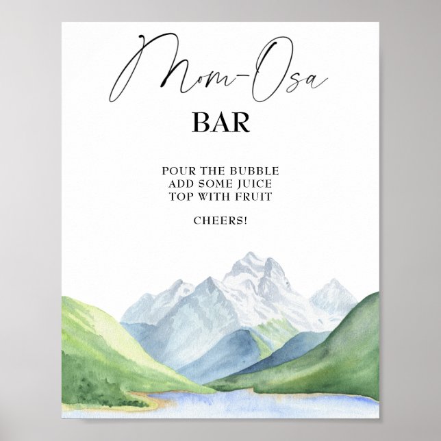 Adventure time! - Mon-osa bar Poster (Front)