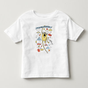 Adventure Time   "Party" Jake Sketch T-Shirt