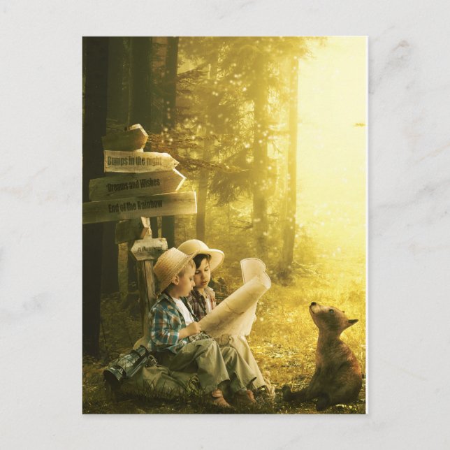 Adventure Time Postcard (Front)