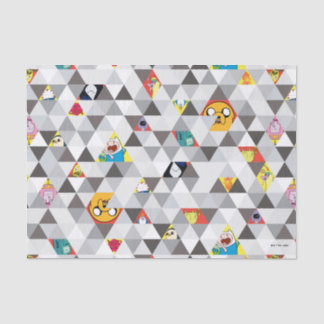 Adventure Time | Triangular Character Pattern Tissue Paper