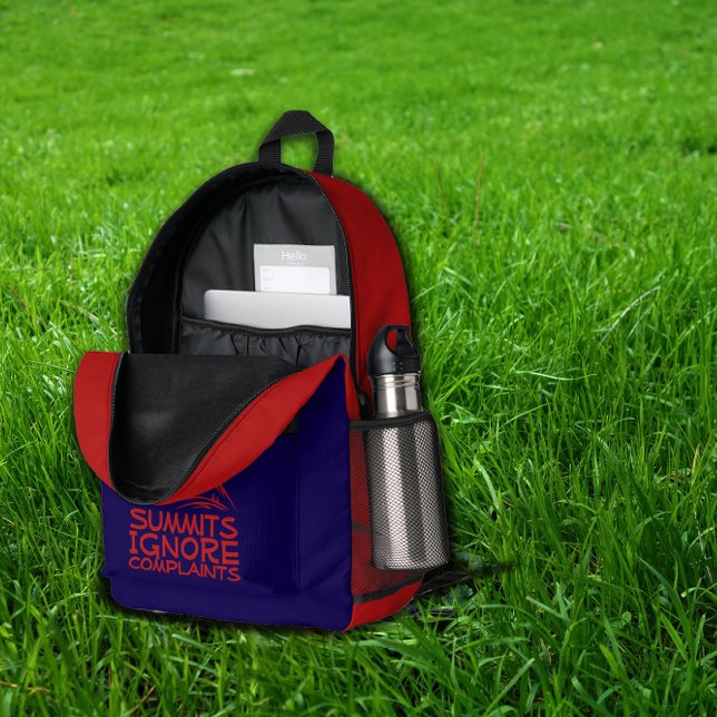 Adventure Trail Hiking  blue red Backpack  (Creator Uploaded)