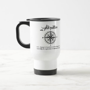 Adventure travel mug