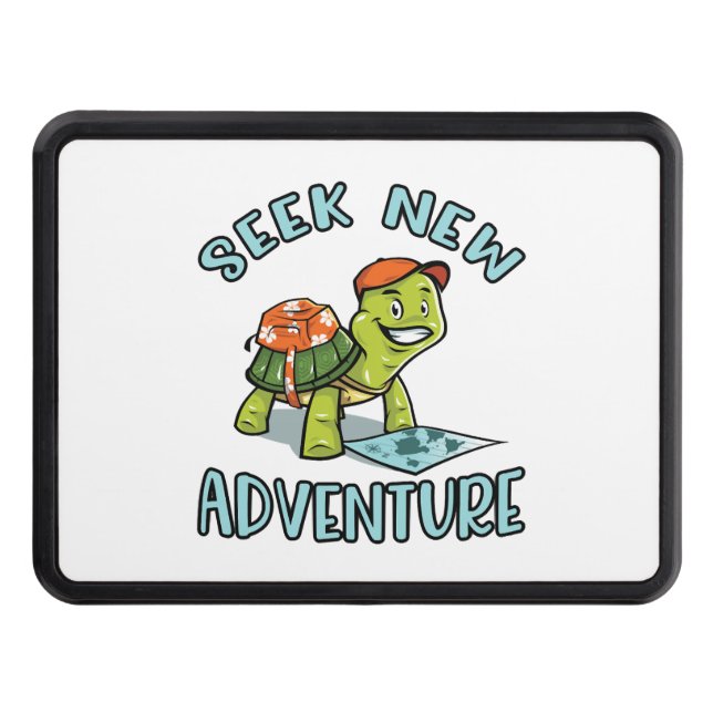 Adventure Turtle Trailer Hitch Cover (Front)