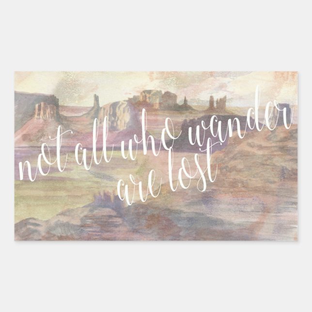 Adventure Typography IV Sticker (Front)