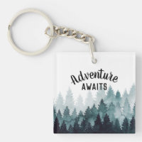 Adventure Watercolor Rustic Forest