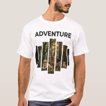 Adventure With Dogs Forest Outdoor T-Shirt