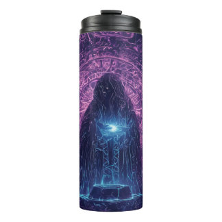 adventurer decoding ancient runes thermal tumbler