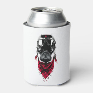Adventurer Pug Can Cooler