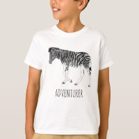 Adventurer's Zebra T-Shirt