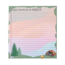 Adventures Await : Notes du Bloc-notes de Camp