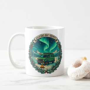 Adventures Don’t Hibernate Winter Van Art Coffee Mug