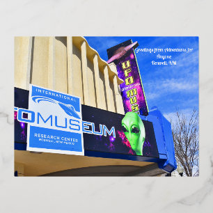 Adventures for Anyone Roswell, NM postcard