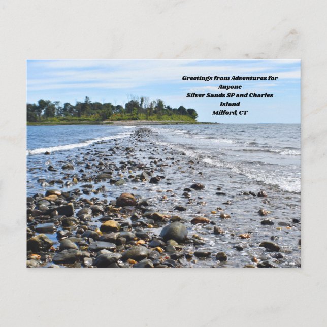 Adventures for Anyone Silver Sands, SP postcard (Front)