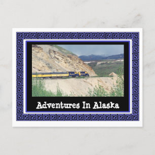 Adventures in Alaska Postcard