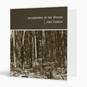 Adventures in the Woods (1") Binder