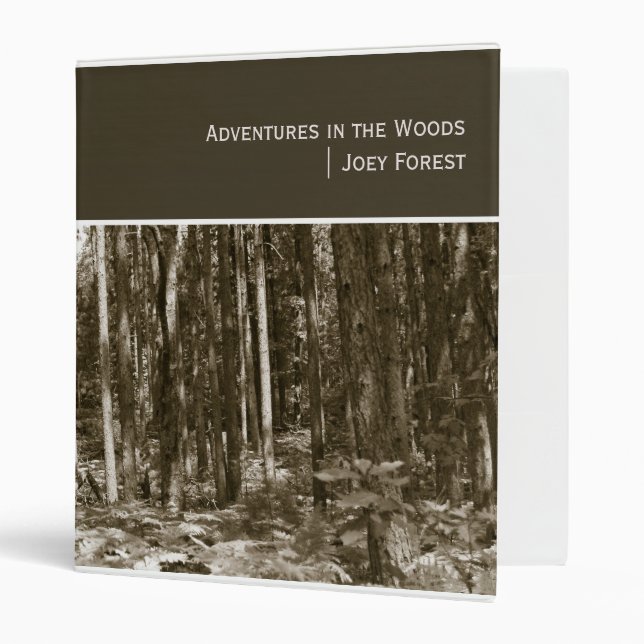 Adventures in the Woods (1") Binder (Front/Inside)