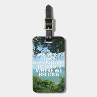 Adventures | Luggage Tag