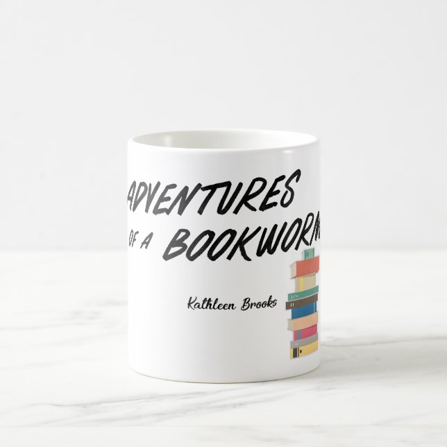 Adventures of a Bookworm Coffee Mug (Center)