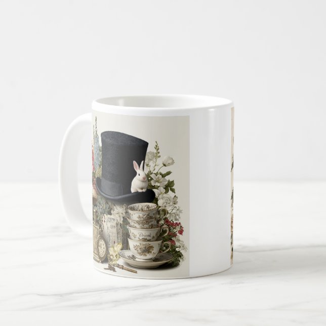 Adventures of Alice Whimsy mug (Front Left)