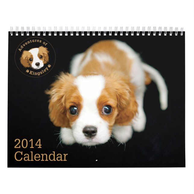Adventures of Kingsley 2014 Calendar (Cover)