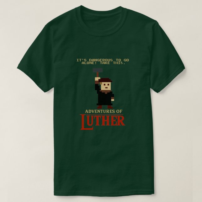 Adventures of Luther T-Shirt (Design Front)