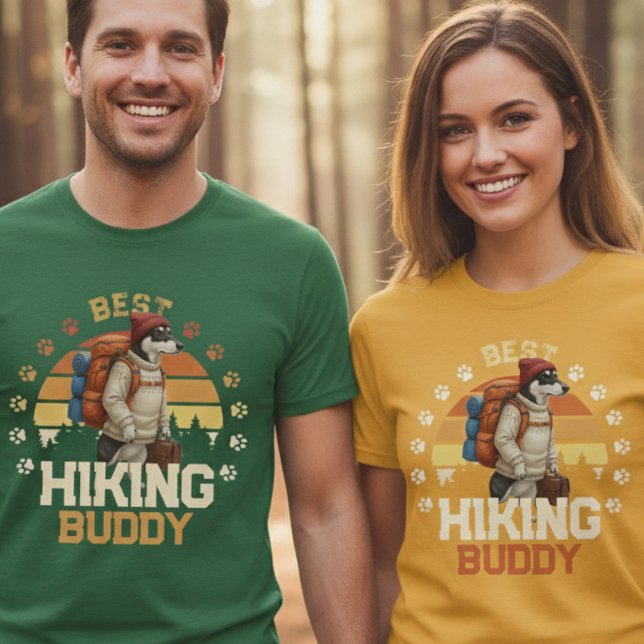 Adventurous Alaskan Klee Hiker Wilderness Explorer T-Shirt (Creator Uploaded)
