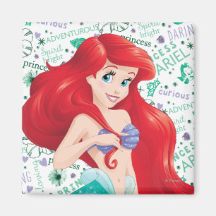 Adventurous Ariel Magnet