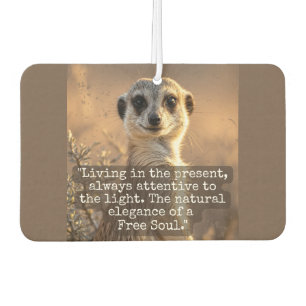 Adventurous Meerkat Living Air Freshener