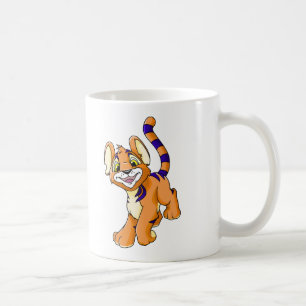 Adventurous orange Kougra Coffee Mug