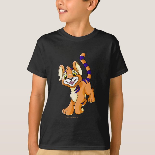 Adventurous orange Kougra T-Shirt (Front)
