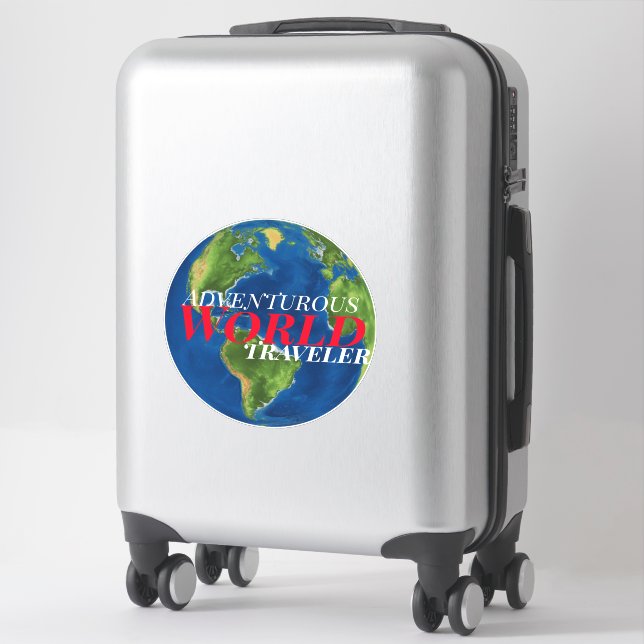 Adventurous world traveller  (Suitcase)