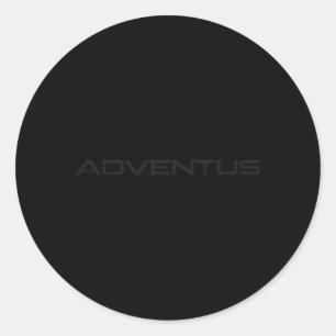 Adventus Latin For Arrival Journey Adventure Classic Round Sticker