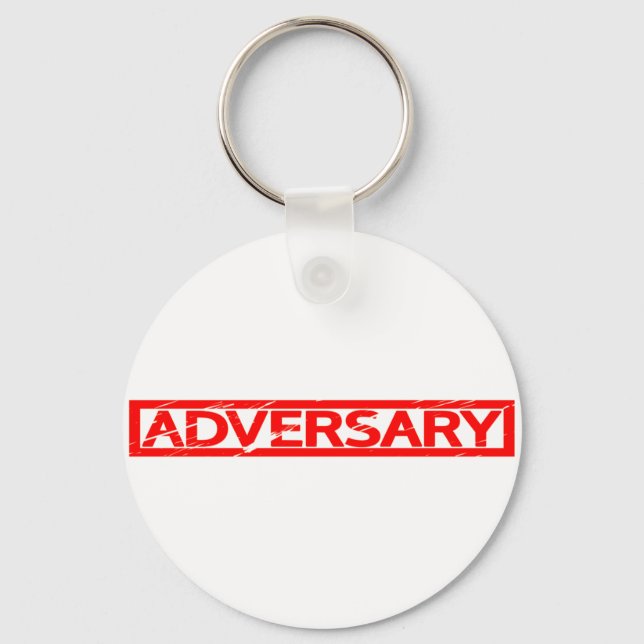 Adversary Stamp Keychain (Front)