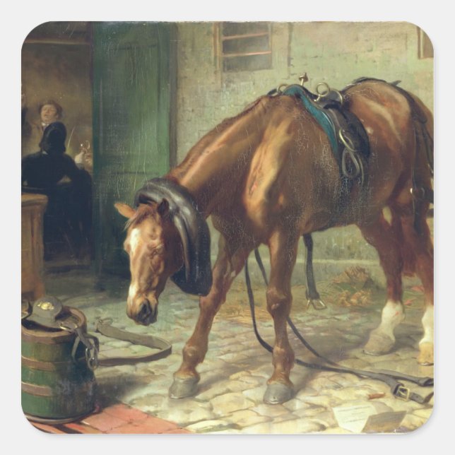 Adversity Square Sticker (Front)